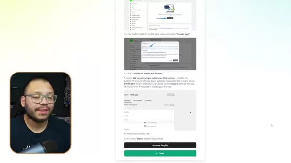 Connect Shopify store URL image
