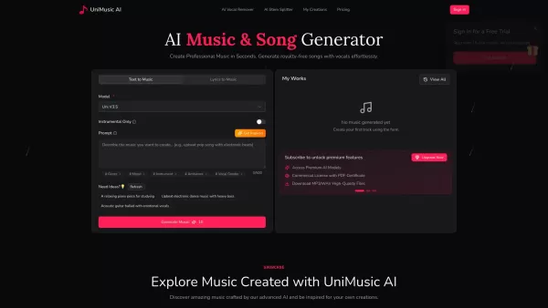 UniMusic AI