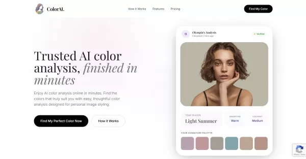 AI Color Analysis