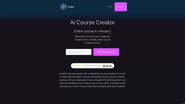 CreateAiCourse