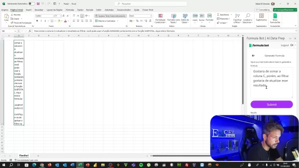 Formule bot excel complément