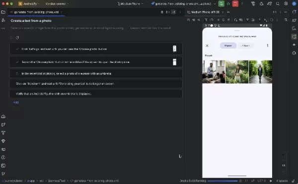 Android Studio 透過新的 Journeys 功能和 Agent 模式整合「Agentic AI」。