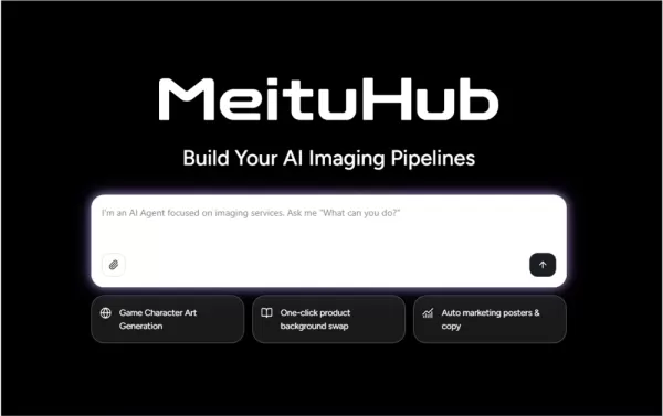 MeituHub: La plataforma de imágenes con IA de Meitu permite flujos visuales personalizados para empresas