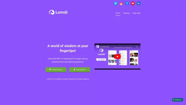 Lomdi AI Chatbots