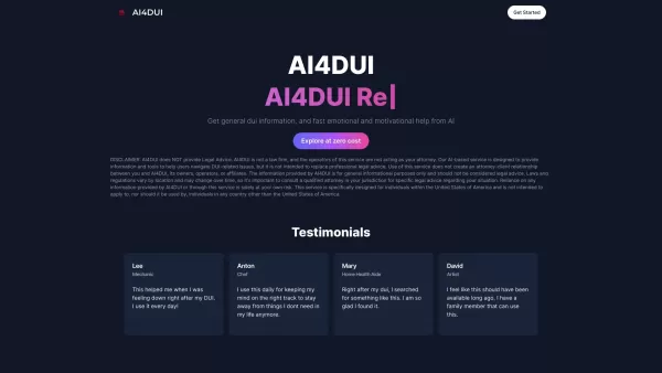 AI4DUI
