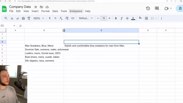 Google Sheetsをマスター:AI駆動のデータスクレイピングとテキストクリーニング技術
