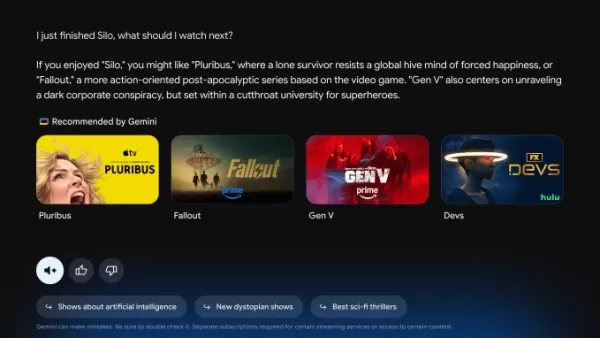 Google Unveils Next-Generation Gemini Features for TVs at CES 2026