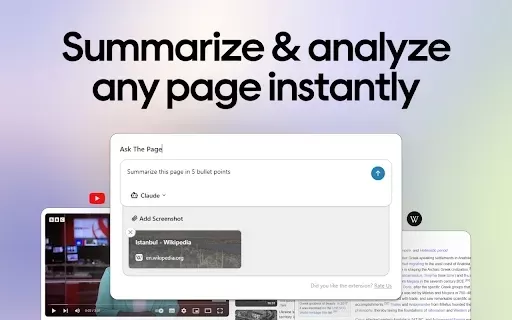 Ask The Page - AI Assistant & Summarize