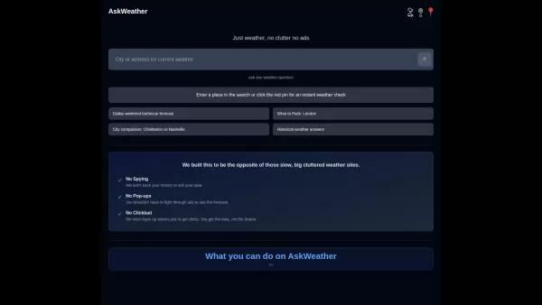 Ask Weather