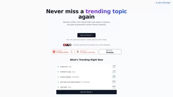 Google Trends Monitor