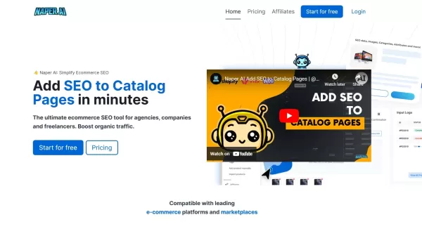 Naper AI For Ecommerce SEO