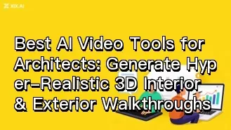 Meilleurs outils vidéo d'IA pour les architectes : génération de visites en 3D hyper-réalistes des intérieurs et extérieurs