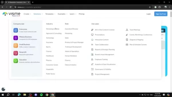 Visme Dashboard