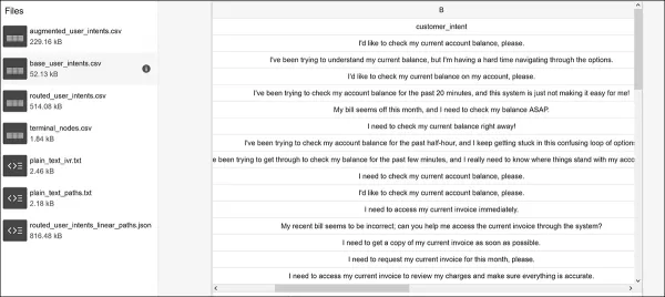Examples of customer interactions, shared as part of the new project. [Source] https://figshare.com/articles/dataset/Beyond_IVR_Touch-Tones_Customer_Intent_Routing_using_LLMs/30118690