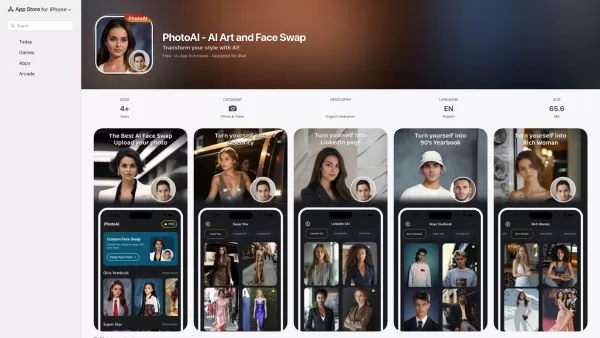 PhotoAI - AI Art and Face Swap (ios)