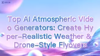 頂尖 AI 氣象影片生成器:打造超寫實天氣與無人機風格的航拍畫面