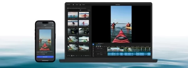 Adobe Premiere 推出 iPhone 免費行動版本，具備 4K HDR 編輯、自動生成字幕與音效等 AI 功能，並可透過 Adobe Cloud 進行無縫桌面整合。Android 版本正在開發中。AI 功能需要點數。與 CapCut 和 Meta Edits 競爭。
