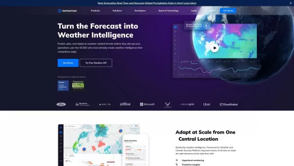 Tomorrow.io Weather API