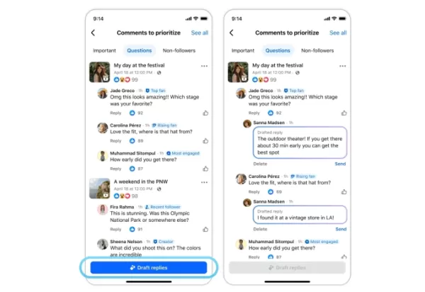 Facebook rolls out an AI companion app for creators