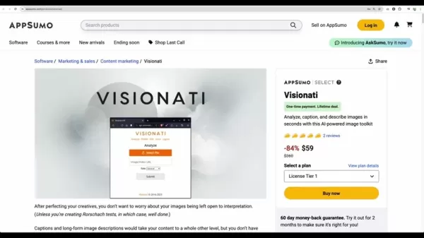 Visionati: AI Image Toolkit for Marketers to Analyze and Optimize Visual Content
