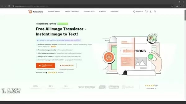 How to use PDNob AI for instant text translation in images? 2025 guide.