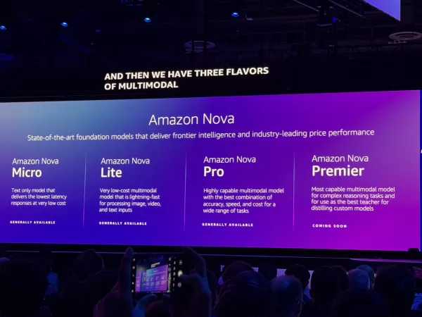 AWS announced four new Nova 2 AI models at its reInvent conference including reasoning and multimodal agents It also launched Nova Forge a new service allowing enterprise customers like Reddit and Sony to build custom frontier models for 100000 annually