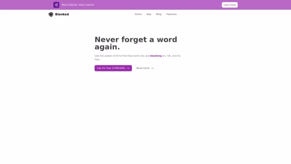 Blanked: AI Word Finder
