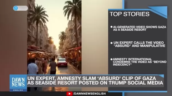 AI and Trump Fuel Gaza Controversy Amid Global Backlash