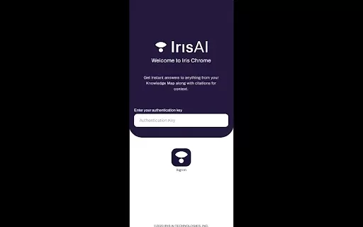 IRIS-AI Chrome