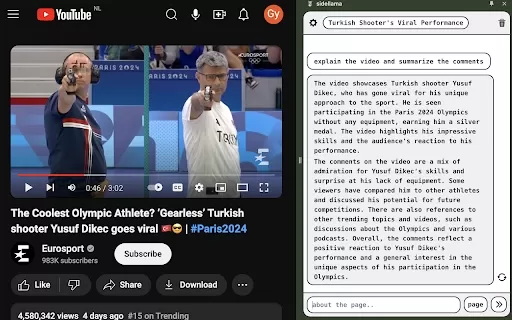 Sidellama - Chrome Extension