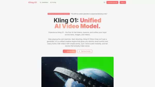 Kling O1