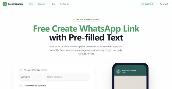 Create WhatsApp Link