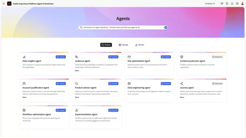 Adobe presenta 10 agentes especializados de IA: Descubra sus aplicaciones comerciales