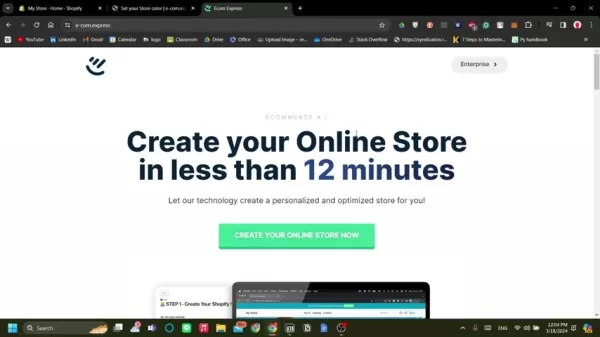 Build Your Shopify Store Fast Using AI – Step-by-Step Guide