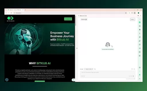Bitkub Moonshot AI Assistant - Chrome Extension