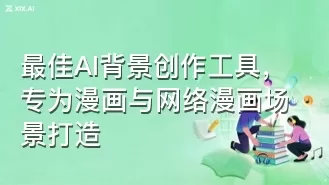 最佳AI背景创作工具,专为漫画与网络漫画场景打造