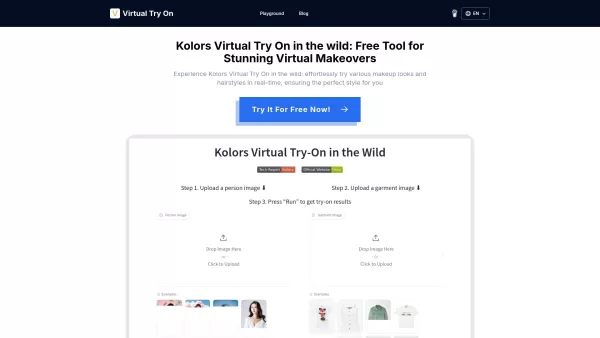 Kolors Virtual Try On AI