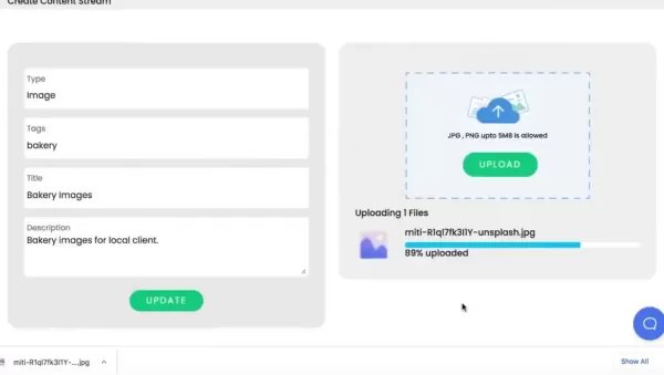 Интерфейс потокового контента AgencyReel 2.0
