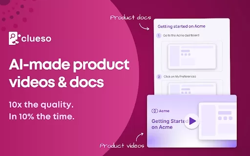 Clueso - Chrome Extension