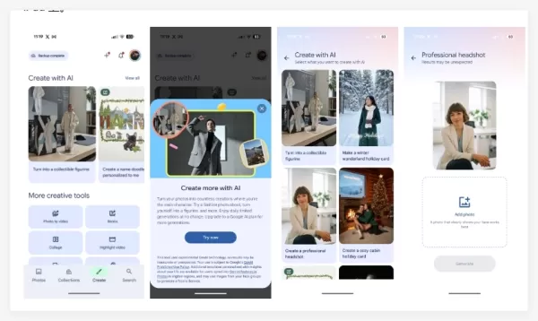 Google為iOS與iPadOS推出AI創作功能，讓用戶能運用Gemini AI將照片轉化為藝術作品。此功能提供專業人像、卡通及收藏品等模板，部分進階選項需符合特定資格要求。繼先前在Android平台推出後，現正於全球逐步上線，涵蓋美國、阿根廷、巴西、印度、日本、墨西哥及埃及等地區。