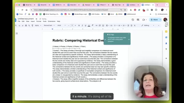 Các tính năng cốt lõi của máy phát Rubric Rubric