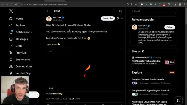 Firebase Studio, Bolt.new, and Lovable: A Comparative Analysis of AI App Builders