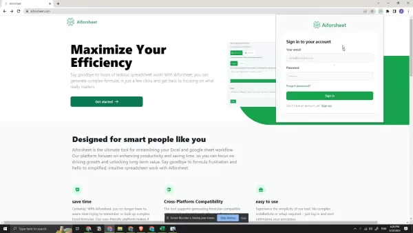 Aiforsheet: The AI-Powered Guide to Optimizing Microsoft Excel
