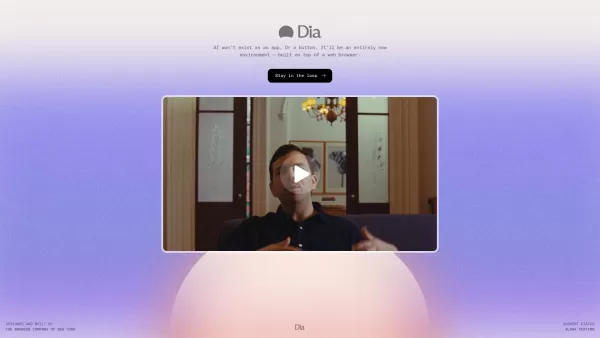 Dia from The Browser Company