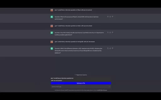ChatGPT Line by Line File Uploader - Chrome Extension