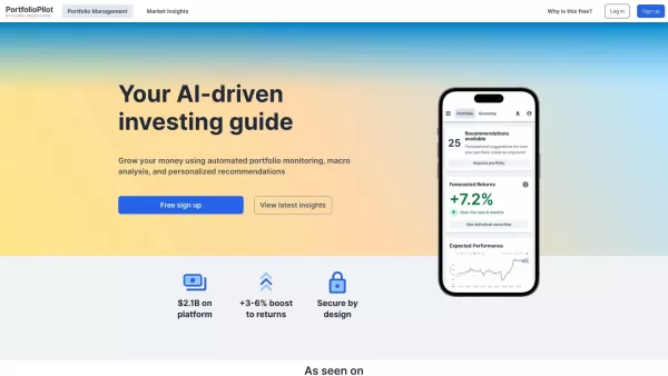 PortfolioPilot Insights