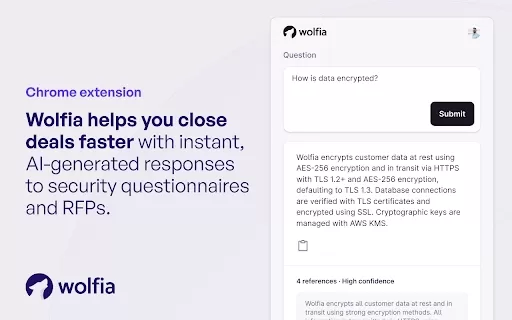 Wolfia - Chrome Extension