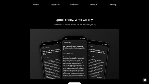 Audio Writer iOS