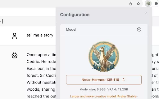 WebextLLM - Chrome Extension