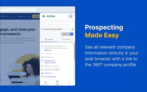 Dealfront Connect - Chrome Extension